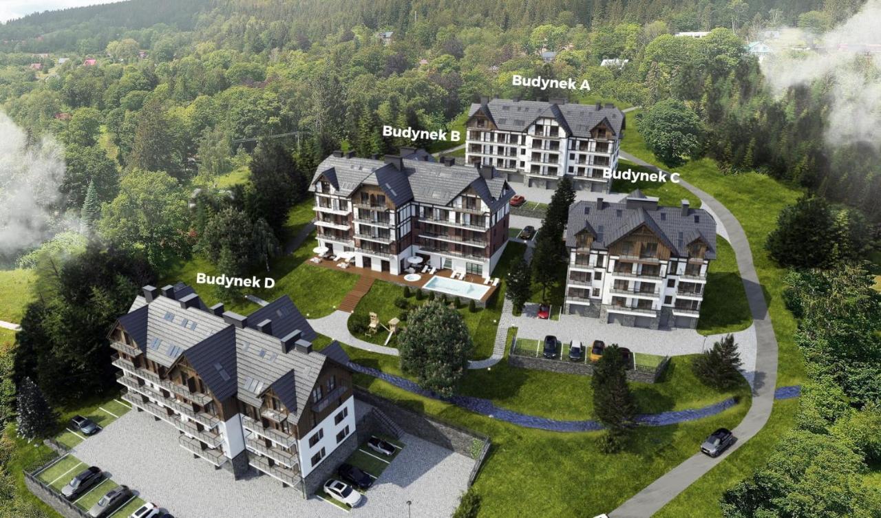 Green Park Resort C14- Z Dostepem Do Basenu, Sauny, Jacuzzi, Silowni シクラルスカ・ポレンバ エクステリア 写真